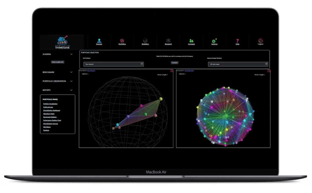 Portfolio visualizations